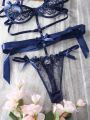 Classic Sexy Ladies' Sexy Lace Hollow Out Lingerie Set