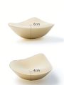 1pair Invisible Breathable Thickened Bra Inserts For Cleavage Enhancement, Flesh Color