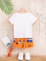 Infant Boys' Casual Cute Printed Outfit