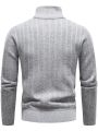 Manfinity Men Half Zipper Sweater