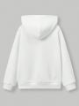 Fujiwara08 Boys' Cartoon Printed Casual Long Sleeve Hooded Sweatshirt, Autumn/winter