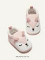 Cozy Cub Casual & Fun Baby & Toddler Cute Fox Cartoon Pattern Flat Shoes