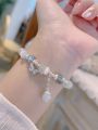 1pc Strand Beads Bracelet For Women Korean Fashion Jewelry Non-fading Charm Hand Decor Accessories Girls Gift