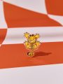 GARFIELD X SHEIN 4pcs Cat Shaped Novelty Commemorative Brooch Pin