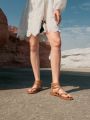 Styleloop Women'S Flat Roman Sandals