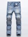 Teen Boys' Street Style Slim Fit Skinny Jeans With Elasticity