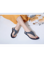 Women's Sandals T-Strap Flat Sandals Casual Summer Beach Cruise Sandals Open Toe  Slip On Sandal