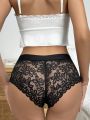 Floral Lace Sheer Brief