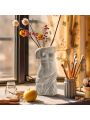 Cement Female Form Vase – A Unique Artistic Statement