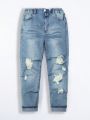 Boys' Distressed Jeans