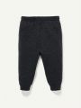 Cozy Cub 4pcs Baby Boys' Cartoon Animal Printed Round Neck Long Sleeve Top And Pants Pajama Set