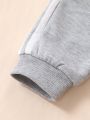 2pcs Infant's Winter Fleece Lined Plush Style Pants