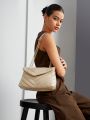 SHEIN BIZwear Women's Single Shoulder Square Bag