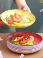 1pc Household Plate For Western-style Food, Snack, Fruit, Bone-shaped