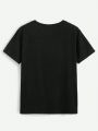 Teen Girls' Casual Short Sleeve T-shirt