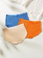 SHEIN Women's 3pcs Pack Seamless Boyshorts Panties