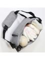 Baby Stroller Storage Bag; Multifunctional Large Capacity Children's Stroller Hanging Bag; Single-shoulder Mommy Bag Baby Stroller Bags