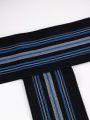 Men'S Stripe Woven Band Bondage Belt For Underwear Accessories