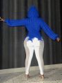 SHEIN Slayr Plus Size Women's Hooded Zip Up Cardigan With Frayed Hem