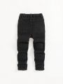 SHEIN Little Boys' Distressed Denim Jeans
