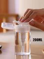 200ml Nail Polish Remover, Push Down Pump  Dispenser, Empty Makeup Acetone Containers