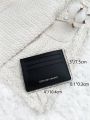 Letter Detail Card Holder Lightweight Portable,Credit Card,ID Card White-collar Workers,For Female,For Women Holiday,For Anniversary,For Birthday Gift Christmas gift,Christmas accessories,Thanksgiving gift