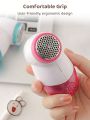 Teckwe Fabric Shaver Mini Portable Lint Remover For Clothes,Hair Ball Trimmer Sweater Defuzzer Remove Fuzz,Lint Balls,Pills,Bobbles From Clothes,Furniture,Carpet,Couch (Batteries Not Included)