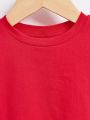 Baby Girls' Casual Short Sleeve Top Suitable For Summer