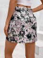 SHEIN Frenchy Women'S Jacquard Mini Skirt