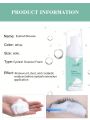 60mL Eyelash Shampoo Foam Lashes Cleanser For Eyelash Extension Gentle Shampoo + Brush for Makeup Remover Paraben & Sulfate & Oil Free for Salon and Home Use (Random Color Brush)