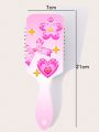 iiiamselina Girl's Pink Bow, Flower, Heart Shape Comb