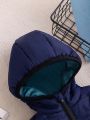 Baby Boys' Solid Color Hooded Jacket