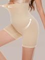 1pc Women's High Waist Body Shaping Shorts In Solid Color