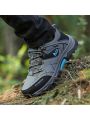 Men's Soft Bottom Waterproof Slip Resistant Casual Travel Shoes, Comfortable All-match Hiking Shoes In Large Sizes