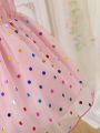 Fashionable And Cute Baby Girl Tulle Dress