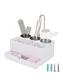 Hair Tool Organizer Wall Mount,Organize Your Hair Tools with 3 Removable Cups,Versatile Storage Space for Home Bathroom, Hair Salon, Beauty Center