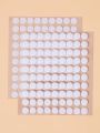 90pcs 10mm Strong Self Adhesive Hook & Loop Dots,Sticky Back Nylon Coins For Rug/Carpet/Wall Decor/Tools Hanging