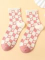 Juliana Soria Fashionable Sweet Heart Pattern Mid-Calf Socks