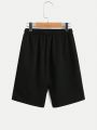 SHEIN Kids EVRYDAY Tween Boys' Casual Comfortable Shorts