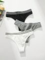 Women's Seamless Thong Panties (3pcs/Set)