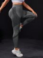 Yoga Basic Plus Size Seamless Sport Leggings