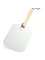 Foldable Metal Pizza Peel 12 x 14 Inch, Aluminum Pizza Paddle with Durable Wooden Handle