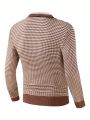 Manfinity Homme Men's Leisure Half-zipper Sweater
