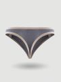 Men's Color-Block Thong Underwear
