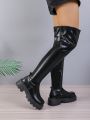 Fashionable Women's Over-the-knee Boots For Autumn And Winter