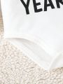 Infant Letter Print Long Sleeve (newborn)
