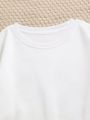 Tween Girl Leopard & Heart Print Thermal Lined Sweatshirt