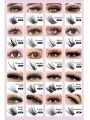 3D Effect DIY Clusters Eyelashes,12Rows Premade Fans Individual Dovetail Segmented False Lashes 80