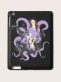 SHEIN X PIGBOOM 1pc Figure Graphic TPU Case Compatible With iPad
