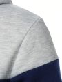 Manfinity Men's Hooded Sweatshirt With Kangaroo Pocket And Letter Print